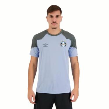 Imagem de Camisa Umbro Grêmio Concentração 2023 Azul
