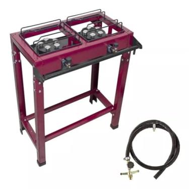 Imagem de ROA, Fogão Industrial 2 Bocas Jr Alta Pressão C/Mang E Registro