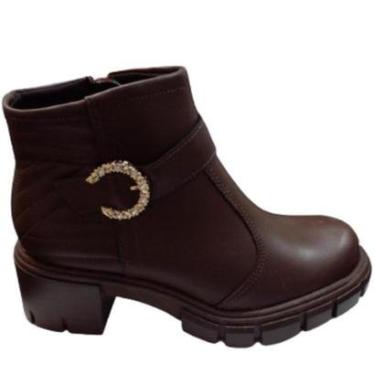 Imagem de BOTA MOLECA COTURNO CANO CURTO REF:5338.110 FEMININO-Feminino