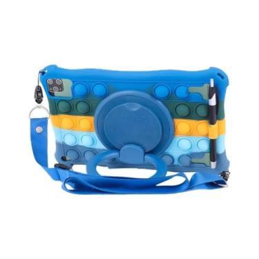 Imagem de Capa para iPad 11 Pro 11 M2 5ª 6ª 9,7 2017 2018 7ª 8ª geração 10.2 2019 Pro 11 2020 2021 Capa infantil para iPad Air 10.5 (Caneta CDB, para iPad 5ª 6ª e 9,7)