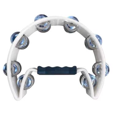 Imagem de Pandeirola Meia Lua Mxt Profissional Branco