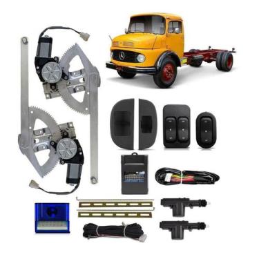Imagem de Kit Vidro Eletrico Mercedes Benz 1977 1978 1979 1980 + Trava - Zinni G