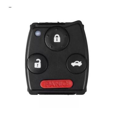 Imagem de Capa Botão Borracha Keypad Chave Civic Fit City Cr-V 4Botoes