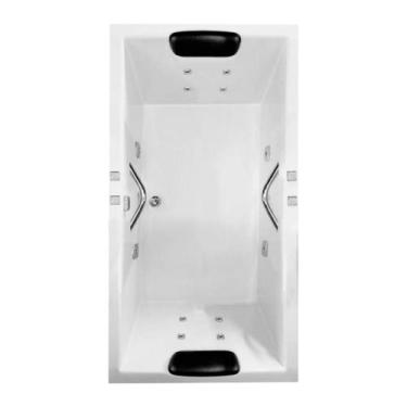 Imagem de Banheira Retangular Havanna Completa Com Hidro - Só Banheiras, 1,65x1,