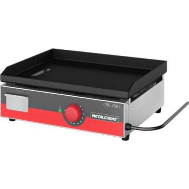 Imagem de Chapa Bifeteira Elétrica Metalcubas CBE450L 45cm, 220V