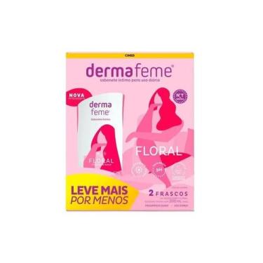 Imagem de Kit Sab Líq Íntimo Dermafeme Floral 2 Unidades 200ml - Cimed