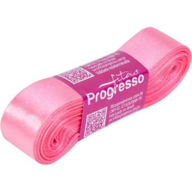 Imagem de Fita de Cetim 22MM 10M Rosa Petala 009 - Fitas Progresso