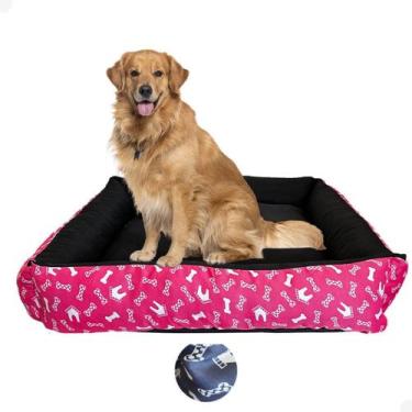 Imagem de Caminha Cama Para Cachorro Grande Impermeável 70x70cm - Confortpet, Ro