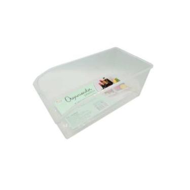 Imagem de Cesto organizador p/ geladeira 36cm frutas legumes ovos - Cozy