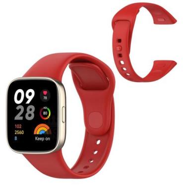 Imagem de Pulseira Silicone Confortável Para Xiaomi Redmi Watch 3 - Marca Compat