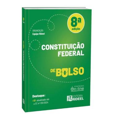 Imagem de Constituição Federal - CF de bolso - 2025 Rideel