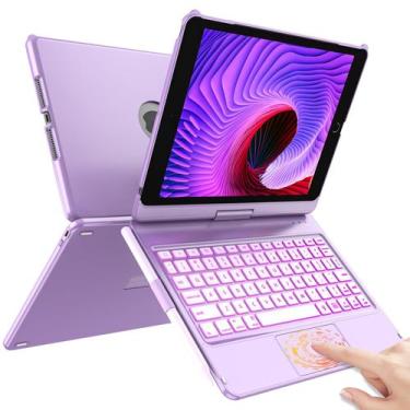 Imagem de Capa de Teclado HOTLIFE para iPad 10.2" (9ª, 8ª e 7ª Gerações) com Tra