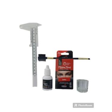 Imagem de Kit Henna Design Sobrancelha Preto