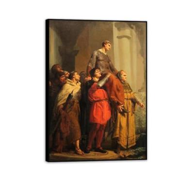 Imagem de Impressão de pintura a óleo, impressão giclée em tela triunfal de Sir Willem, de Lawrence Alma Tadema, reprodução de pintura a óleo, impressão giclée em tela, pronto para pendurar, arte de parede para