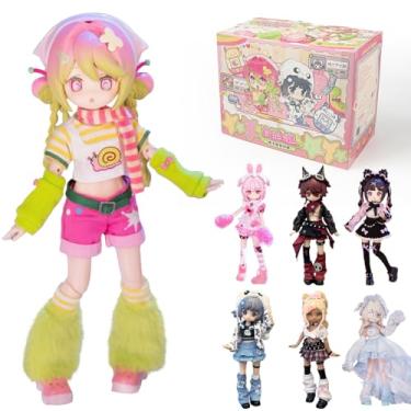 Imagem de XiDonDon New Electronic Cute Pet Series OB11 1/12 Bjd Blind Box Mystery Box Action Collectable Anime Figure Model Gift 1/12 BJD Doll Toys (Whole Set)