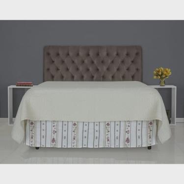 Imagem de Cabeceira de Cama Box Casal Queen 158cm Pádua Couro