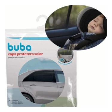 Imagem de Capa Protetora Solar Cortina Para Janela Traseira Carro Bebê Buba, Pre