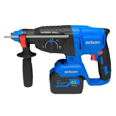 Imagem de Martelete Rompedor Perfurador Brushless 2 Baterias Lithium 3000mAh com Maleta e Acessórios