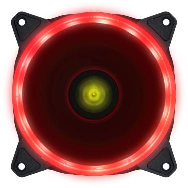 Imagem de Fan/cooler Vx Gaming Para Gabinete V.ring Anel De Led 120x120mm Vermelho - Vringr