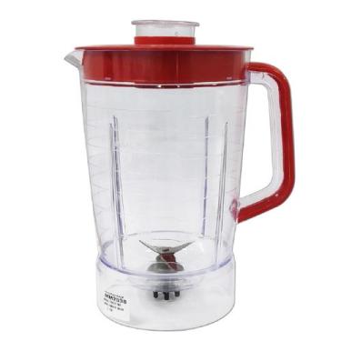 Imagem de Copo para liquidificador mondial turbo power l99 vermelho - Micromax