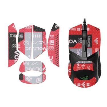 Imagem de NOUKAJU Fita adesiva para mouse cobertura total para Razer Cobra e Razer Cobra Pro, fita antiderrapante para mouse, kit de atualização de mouse profissional pré-cortado resistente ao suor autoadesivo