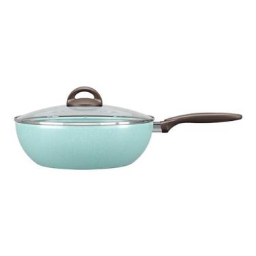 Imagem de Wok com Tampa 28 cm Revestimento Cerâmico Antiaderente Mineral Resist 