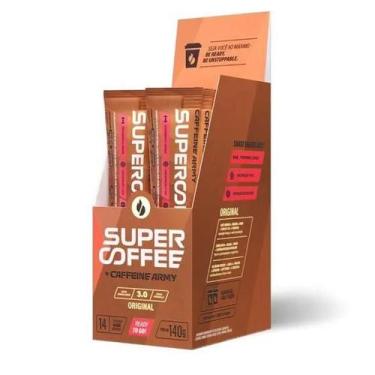 Imagem de Super Coffee Sabor Original CX/14 Sachês Caffeine Army