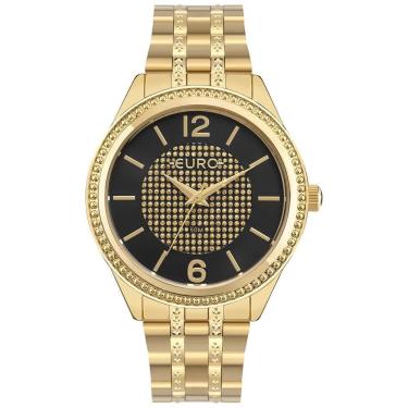 Imagem de Relógio Euro Feminino Glitz Dourado - EU2035YXA/4P
