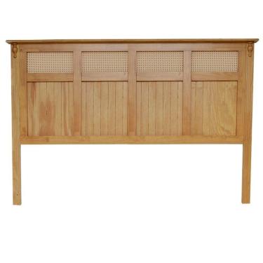 Imagem de Cabeceira De Cama Com Rattan Garapa - Queen - 158 Cm