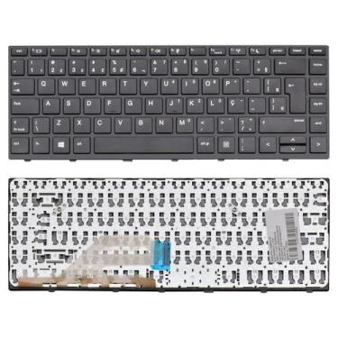 Imagem de Teclado para Notebook compatível com Hp Probook 445 G5 ABNT2 - bringIT