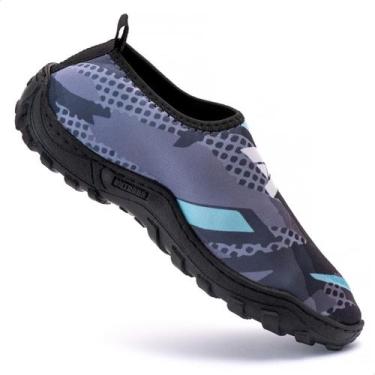 Imagem de Sapatilha Aquática Náutica Confortável Trilha Tenis Meia Para Esportes