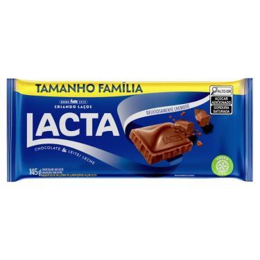 Imagem de Chocolate Lacta ao Leite 145g Tamanho Família