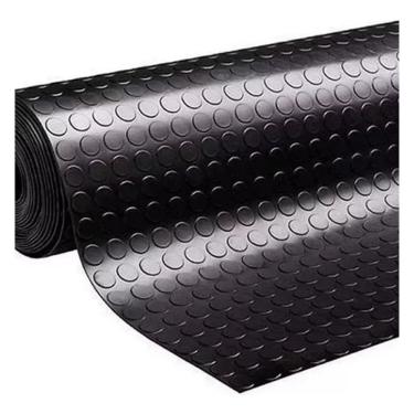 Imagem de Piso Borracha Moeda Anti Derrapante Laminado 2,20x1,30cm Pvc