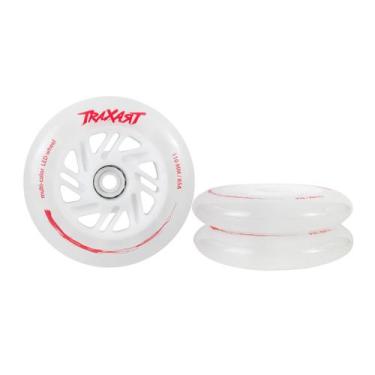 Imagem de Jogo de Rodas Traxart LED Multicolor 110mm/85A