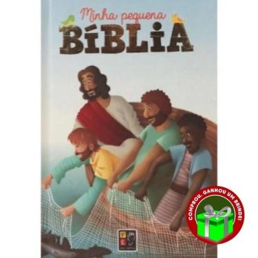 Imagem de Livro Minha Pequena Bíblia Pé da Letra Crianças Infantil Evangélico Fi