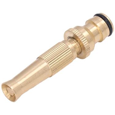 Imagem de Akozon Pulverizador de Jato de Bico de Mangueira Ajustável Com Conector Rápido de Latão de Alta Pressão para Irrigação e Lavagem de Jardim