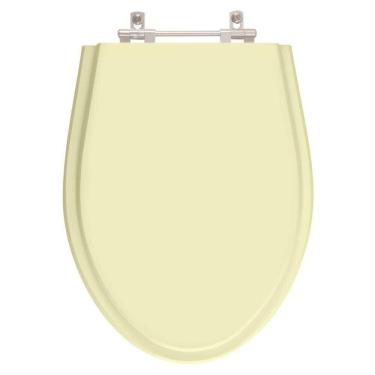 Imagem de Assento Sanitário Poliester Absolute Bone (bege Claro) Para Vaso Ideal Standard