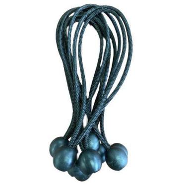 Imagem de Elásticos Cordinha Com Bolinha Estica Lona De Carreta 35cm  10 unidade