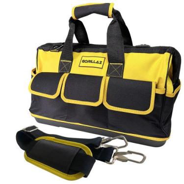Imagem de Bolsa Mala Para Ferramentas 16 Bolsos 33 x 27 x 50cm Eletricista Pedre