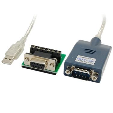 Imagem de Ruilogod Cabo adaptador conversor serial USB 2.0 para RS-485 RS-422