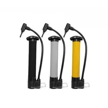 Imagem de Bomba Manual De Ar Encher Pneu De Bike Bicicleta Moto Carro Carrinho De Mão Fácil Universal (25cm Cores Sortidas)
