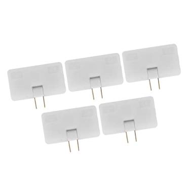 Imagem de LiebeWH 5 Unidades Padrão Dos EUA 1 a 3 Adaptadores de Tomada de Energia Adaptadores de Conversor de Viagem Rotação de 180 °, Tomadas de Conversor de Energia Plugue de Parede, Uso Prático para Ampla