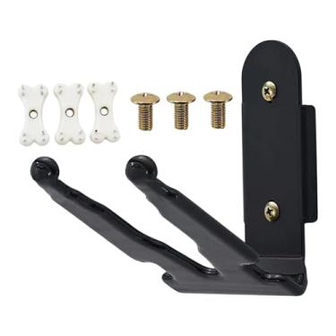 Imagem de menolana Suporte de parede para violino, organizador e expositor, com gancho para guitarra, ideal para estúdios, escritórios, folk e baixo elétrico.