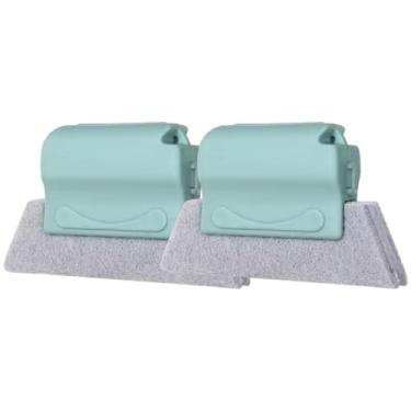 Imagem de Kit Limpador Janela Escova Limpeza Cantos Multiuso Janelas Cozinha Fogão Limpa Canto Casa Microfibra(2 unidades)