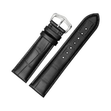 Imagem de Pulseira De Couro Para Relógio Série Turtle TNK Interface Plana 12-24m