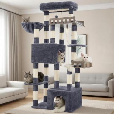 Imagem de Árbol para Gatos Gitelsnour Maine Coon para Gatos Grandes Más de 9 kg 