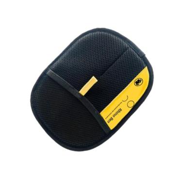 Imagem de YULILIA Luvas de remoção de pelos de animais de estimação, limpador de pelos de gato, remoção de pelos de gatos, acariciando, artefato, escova de depilação, adesivo de escova dupla face para cães