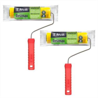 Imagem de Rolo Resimax Pintura Resina Epoxi Atlas 15cm - Kit 2 Und