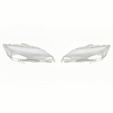 Imagem de Tampa da lente do farol do carro Compatível com toyota camry 2015 2016 2017 frente farol capa lâmpada sombra de vidro substituir abajur primário(2Pcs Left And Right)