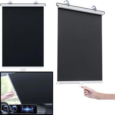 Imagem de Persianas Rolô Sem Fio Blackout 100% Sombreamento Isolante Retrátil Pa
